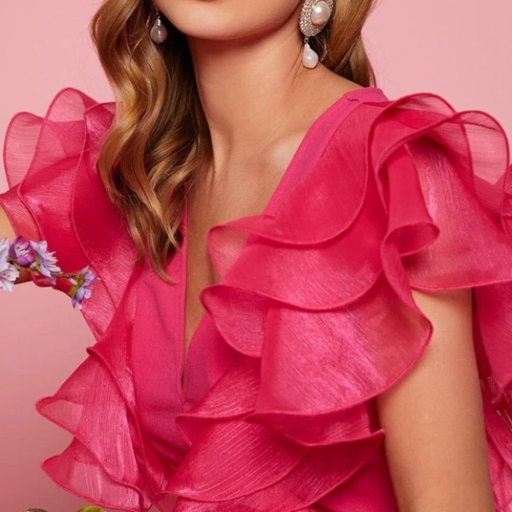 Romper Hot Pink - Picture 5 of 8